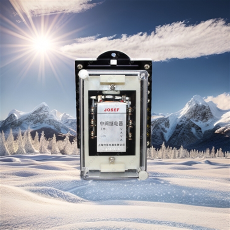 JOSEF约瑟 中间继电器 DZJ-204X AC220V 板前接线