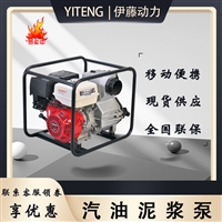 小型防汛4寸泥浆泵YT40B