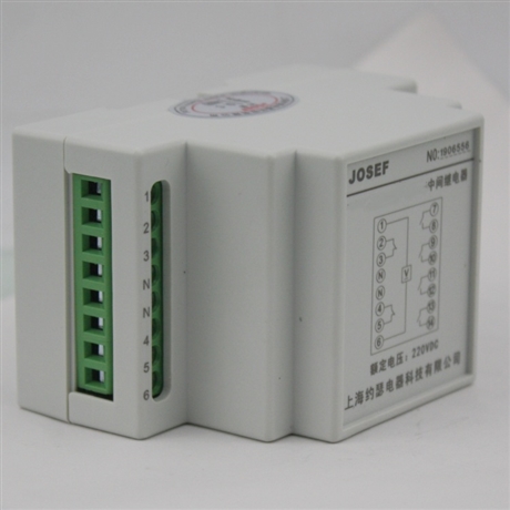 JOSEF约瑟  UFG/A-8H/250VDC单位置中间继电器  优于普通材料，更安全