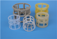 塑料材质PVDF高流环填料 50mm 塑料高流环填料 水处理设备填料