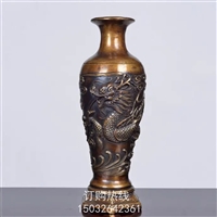 铸钢花瓶雕塑制作制作厂家-室外花瓶雕塑提供