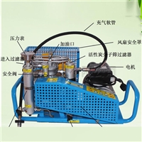 空气呼吸器充气机 四缸 充气量大 WG32-100空气呼吸器充气机 