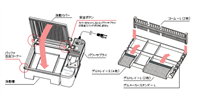 日本Mupid海底型电泳仪系统Mupid-2plus一体式水平电泳槽