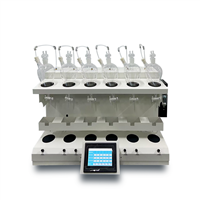 全自动气流振荡液液萃取设备CHZDCQ-3 自动进试剂 3联