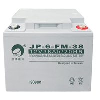 劲博蓄电池12V38AH铅酸免维护JP-HSE-38-12阀控式UPS电瓶