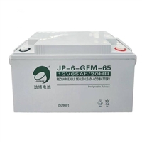 劲博蓄电池JP-6-GFM-65 12V65AH/20HR直流屏 配电柜 通信基站 EPS电源