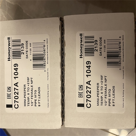 霍尼韦尔honeywell紫外线火焰探测器C7035A1064