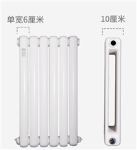 钢二柱取暖器 立式水暖散热器好价格