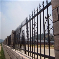 青岛小区护栏 学校隔离栅栏 园林庭院栏杆 厂区院子安全围栏