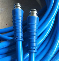 煤矿设备连接线抗拉力7芯蓝色电缆