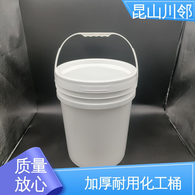 川邻 20L-E桶 宠物食品包装桶 白/黑颜色 耐酸碱 经久耐用 质量保证