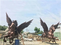 景观工艺品八马雕塑制造-上海优选商场八马雕塑