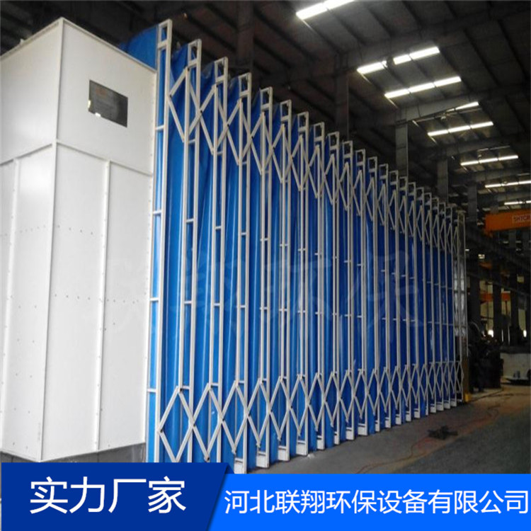 厂家定制移动伸缩喷漆房设备操作可移动可伸缩