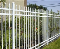 青岛小区护栏 厂区院子安全围栏 庭院锌钢护栏 学校隔离栅栏