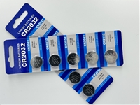 5粒包装CR2032超市热卖纽扣电池挂卡独立包