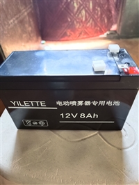 YILETTE蓄电池机房12V7AH 8A 2.6A喷雾器医疗设备音响消防UPS内置