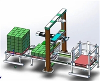 中意隆 自动龙门架码垛机 面粉腻子粉堆垛码垛设备