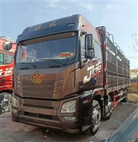 解放6米8高栏货车 豪沃国六单桥6米8高栏货车 国五解放龙VH 六米八高栏