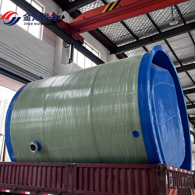 地埋式污水泵站 河道污水处理 一体化雨水提升输送