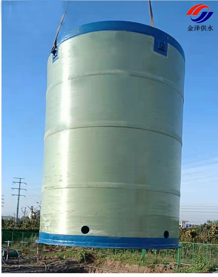 玻璃钢一体化泵站 远程智能控制 地埋式污水提升环保设备