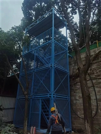 施工安全梯笼 组合式梯笼建筑梯笼 基坑施工安全梯笼