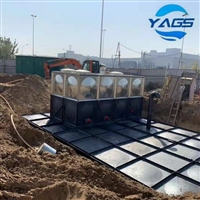 甘肃抗浮式地埋消防箱泵一体化恒压给水设备HHDXBF-324-162-60-I