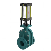 进口气动陶瓷双闸板闸阀 美国RETZ瑞茨