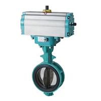 进口气动中线蝶阀 法兰 对夹 气动软密封蝶阀 美国RETZ瑞茨