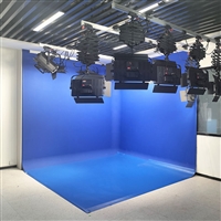 融媒体演播室灯光 蓝箱LED数字化影视平板灯 无影灯