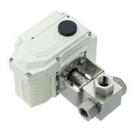 进口电动高压三通球阀 三通合流电动阀 电动切换高压三通阀 美国RETZ瑞茨