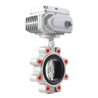 进口电动凸耳式蝶阀 支耳式 突耳式电动软密封蝶阀 美国RETZ瑞茨