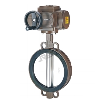 进口电动铝合金蝶阀 防凝露 防结露电动蝶阀 美国RETZ瑞茨