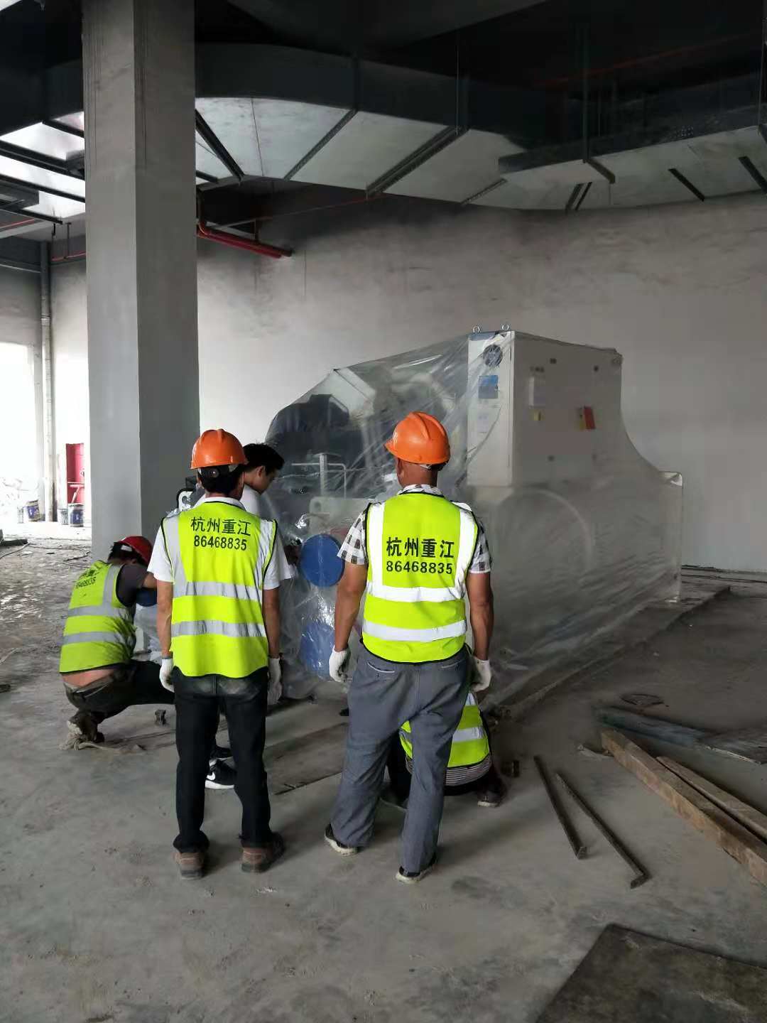 义乌设备搬迁公司  笨重机器设备搬迁搬厂  重江 细心 省心