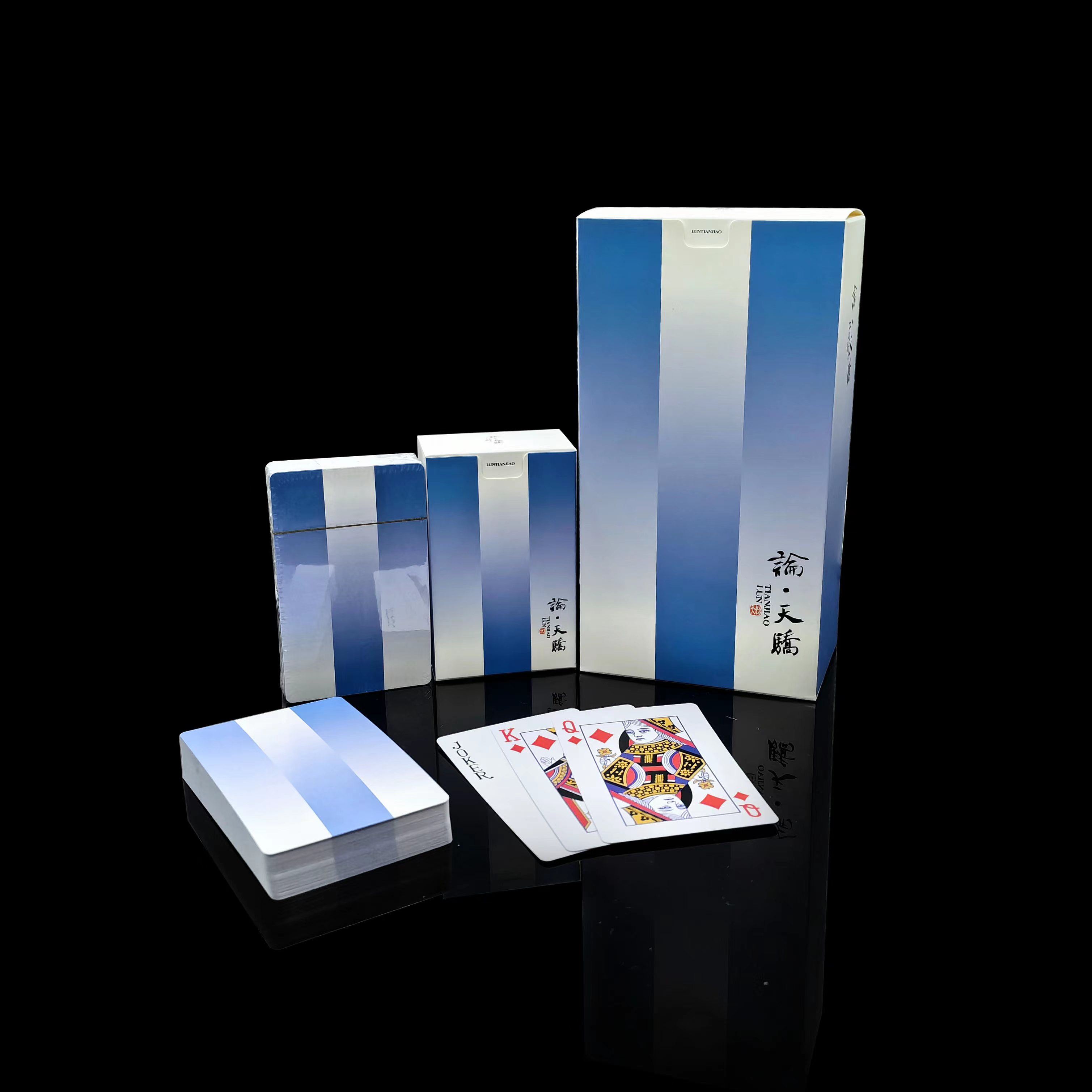 evv 掼蛋扑克牌定制 圆角切割 不易掉色  休闲产品 