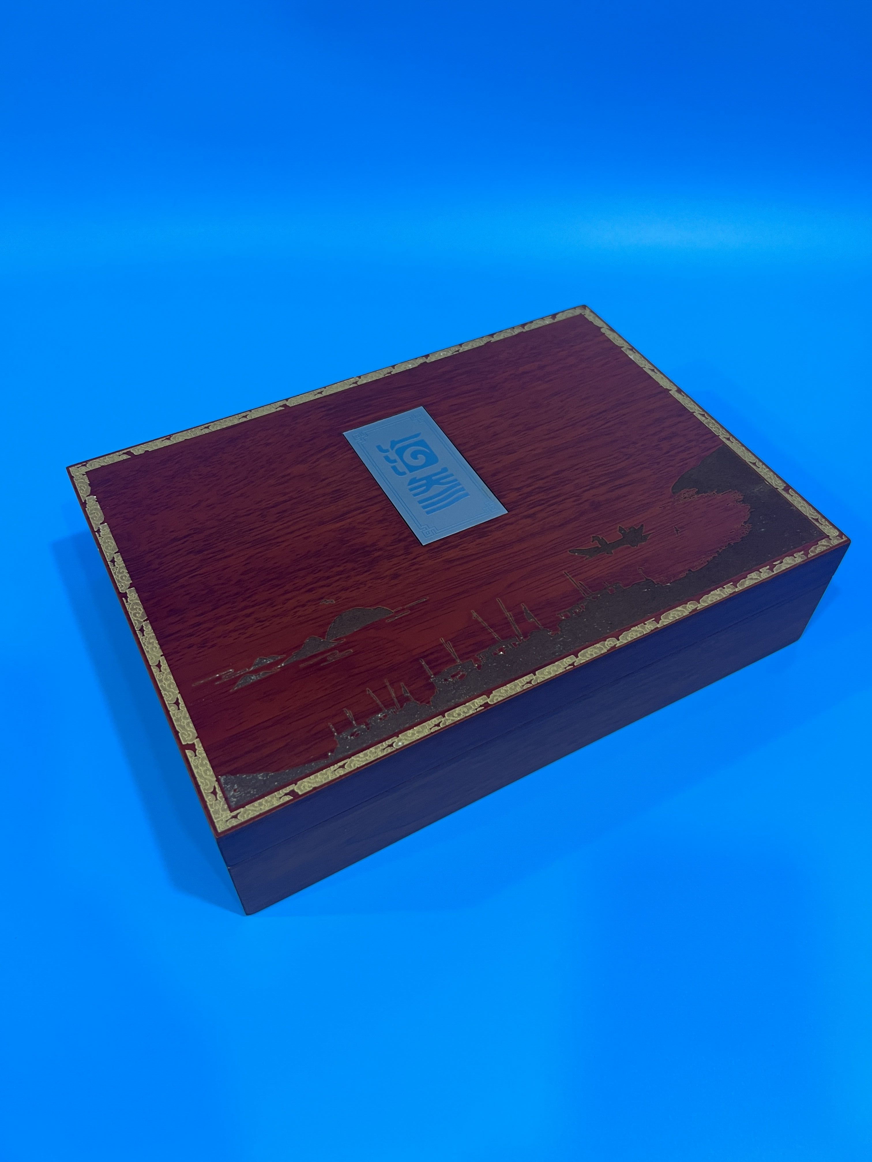 礼品工艺品木盒灵芝孢子粉包装盒茶叶木盒包装礼盒包装20年专注