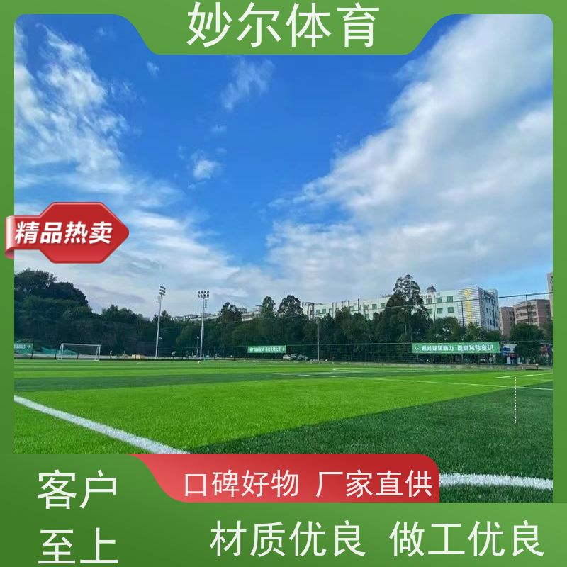 妙尔体育 人造草坪地垫 门球场建设 舒适度好 型号齐全