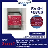 德国VSE齿轮流量传感器 VS 0,04 GPO12V 32N11/3