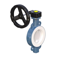 进口耐腐蚀衬氟蝶阀 耐酸碱, 防腐衬里蝶阀 美国RETZ瑞茨