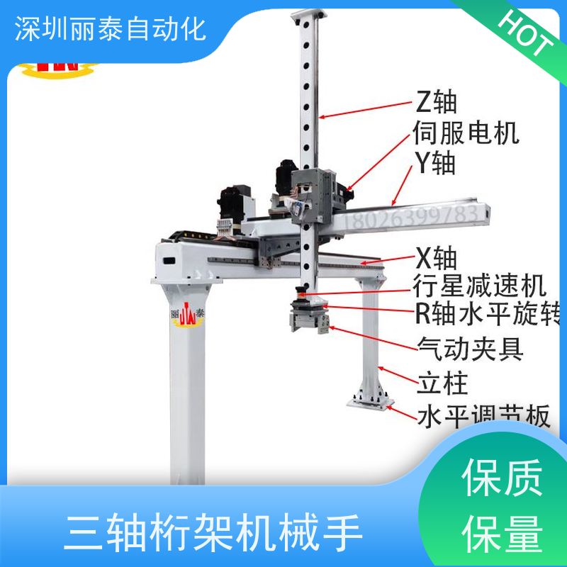 丽泰自动化 桁架码垛机械手  三轴重载冲压数控上下料  