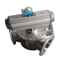 进口60角粉体三通换向阀 换向阀 叉道阀 美国RETZ瑞茨