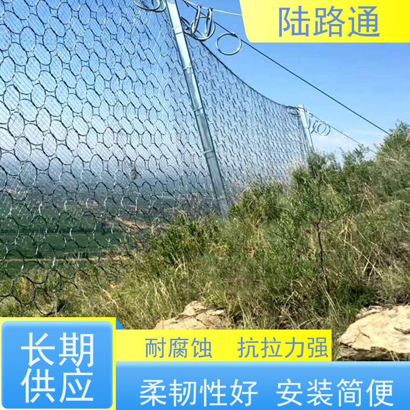 陆路通 被动网边坡防护网 延展性强 耐磨抗拉 厂家供应 售后无忧