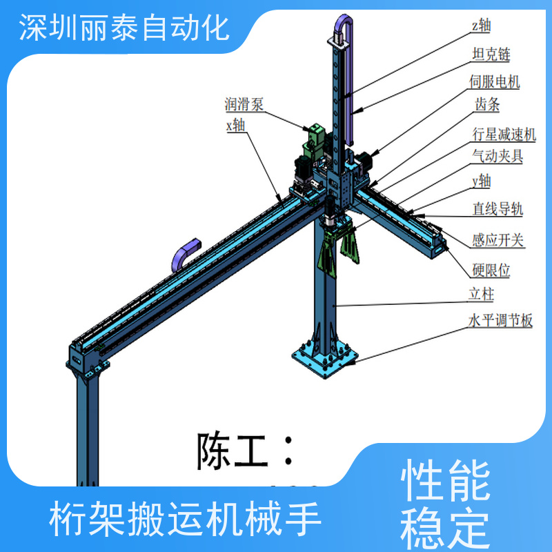 丽泰自动化 龙门桁架机械手 助力设备 人工辅助智能操控  