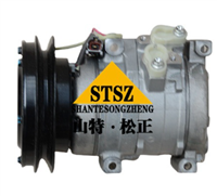 小松挖掘机空调压缩机6215-81-3101适用于SA12V140-1S-A发动机