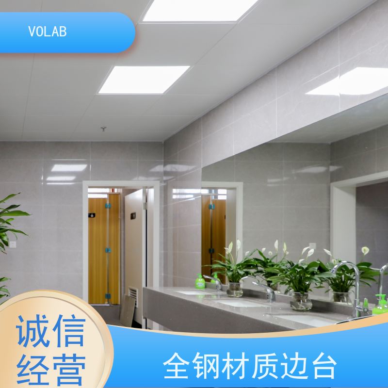 VOLAB 电解钢板 仪器台 移动式实验边台 陶瓷板台面  使用寿命长