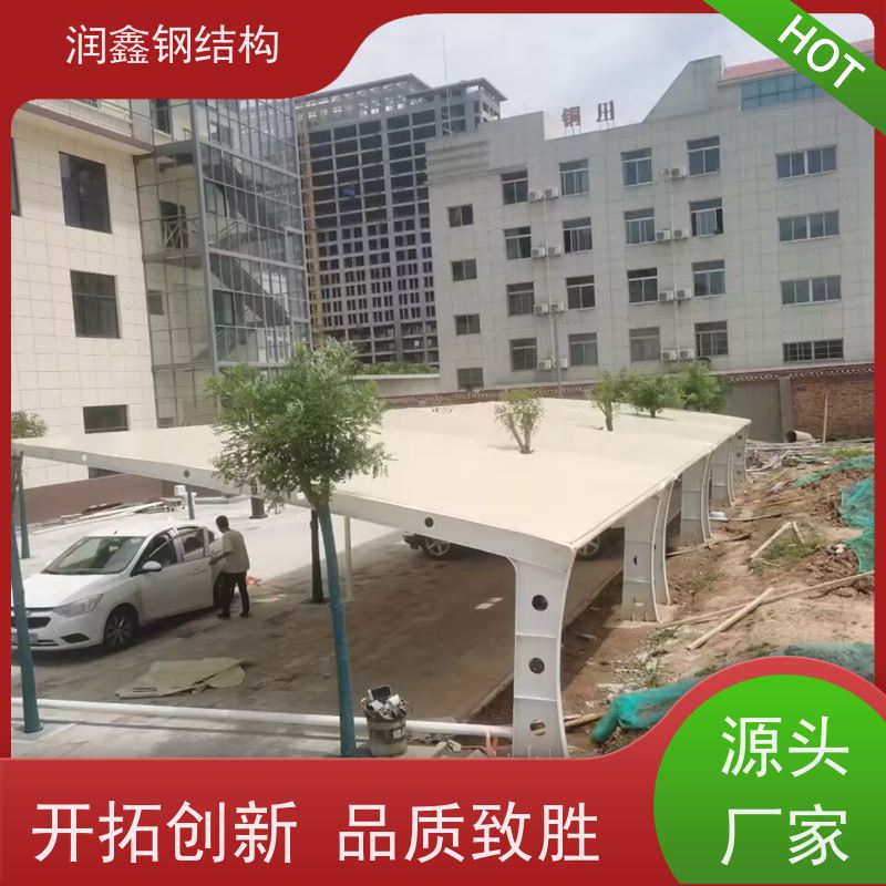 润鑫 推拉可伸缩雨篷 指导安装 质量优异 户外篮球场用