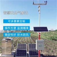 科技赋能农田生产环境监管 高标准智慧农业气象观测站