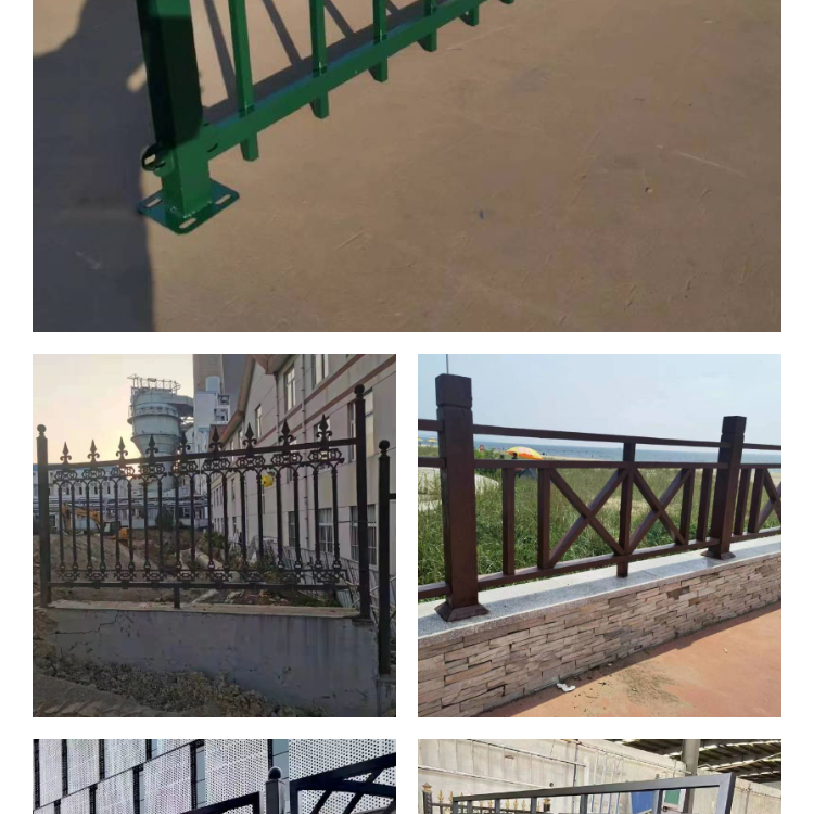 烨腾 道路 铁艺护栏 锌钢隔离防护围墙