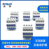 spd后备保护器和浪涌保护器一体化t1 过电流保护开关230V/400V 2P