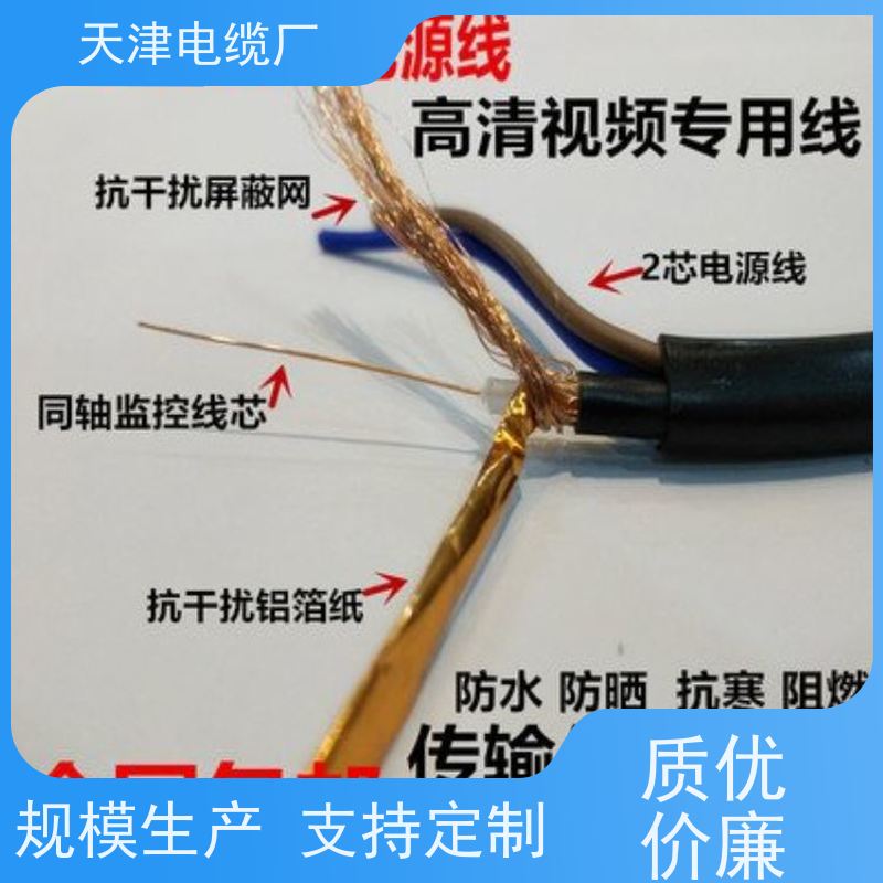 天津 制造 大对数通讯电缆 ZRC-HYA53 联通信号传输用电缆