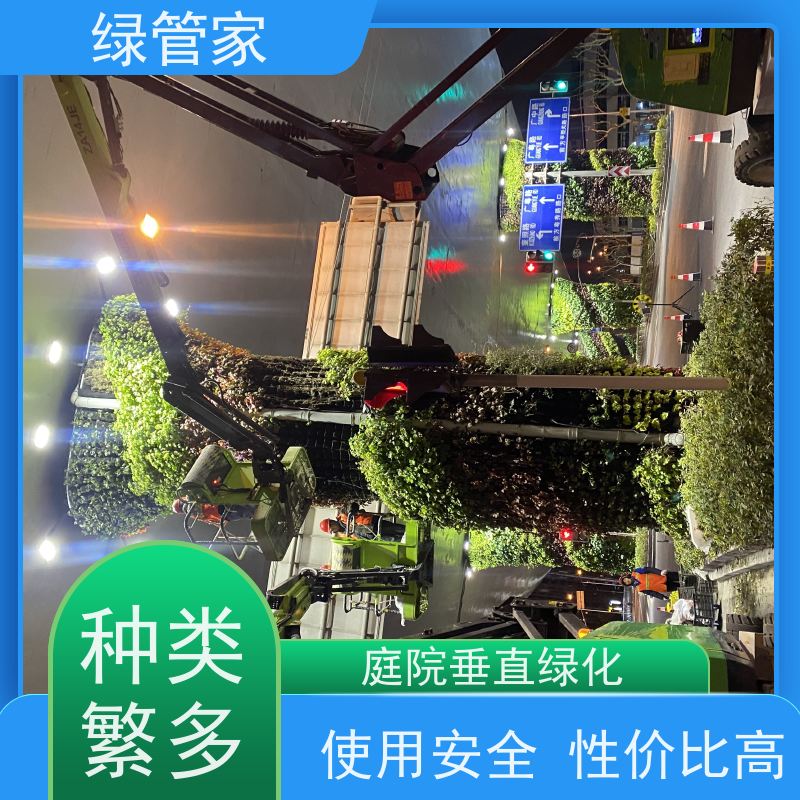 绿管家 绿植墙设计 使用安全 性价比高 防火耐高温